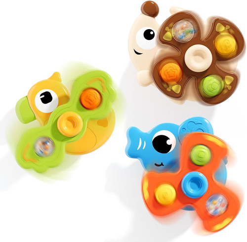 Suction cup spinner airplane - suction,