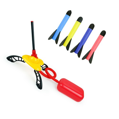 Plastic launcher toy stomp - plastic,