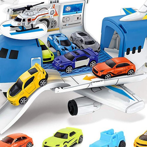 Airplane car toy set fun - set,